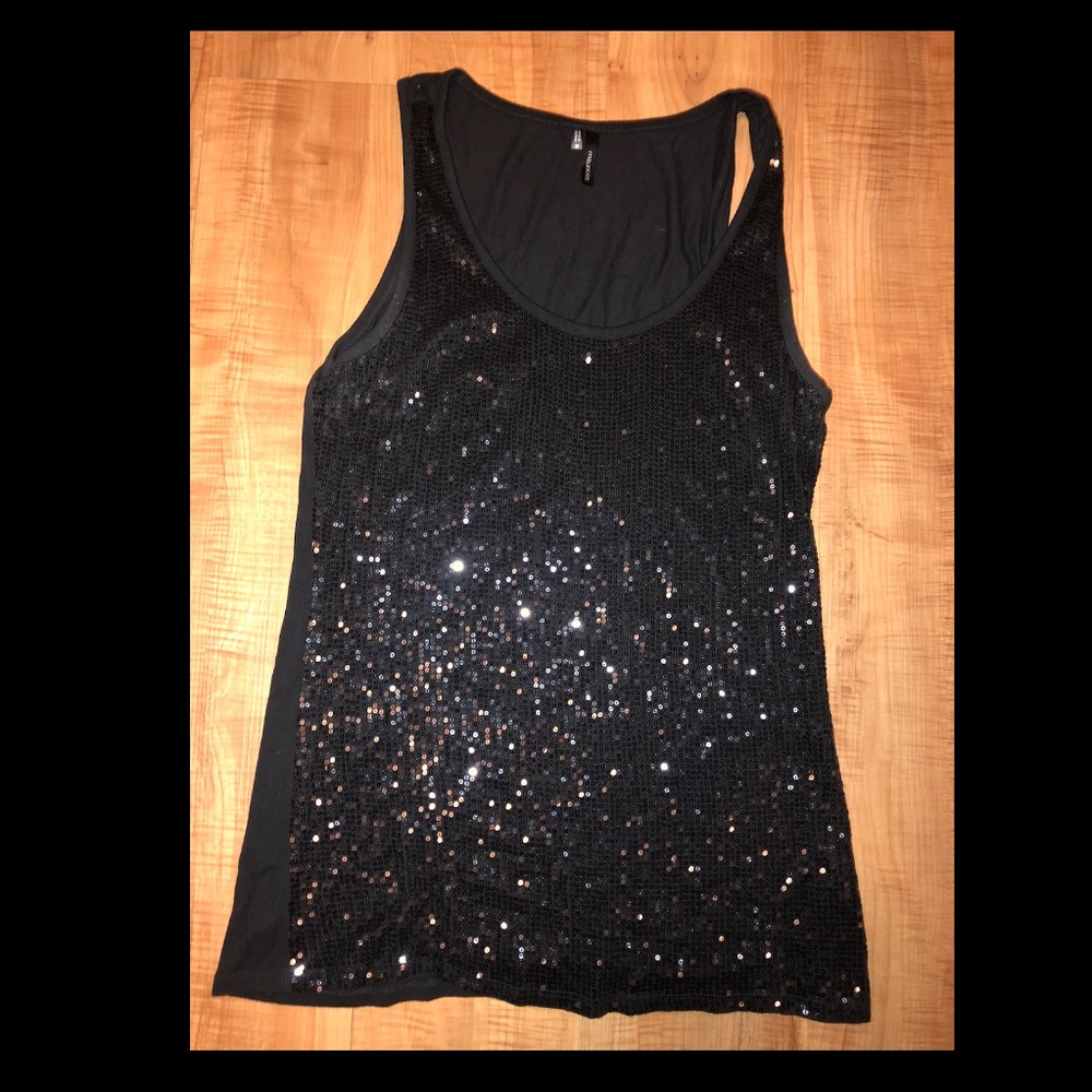 Maurice’s Sequin Tank - Black - Medium